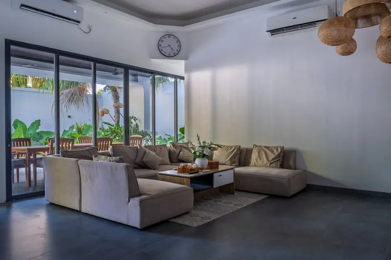 The living room